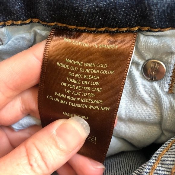 Kut from the Kloth size 2 distressed straight leg jeans - Picture 3 of 5